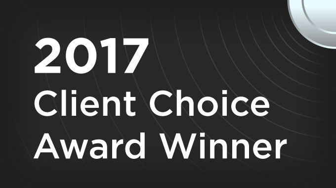2017 Client Choice Awards Winner Photo
