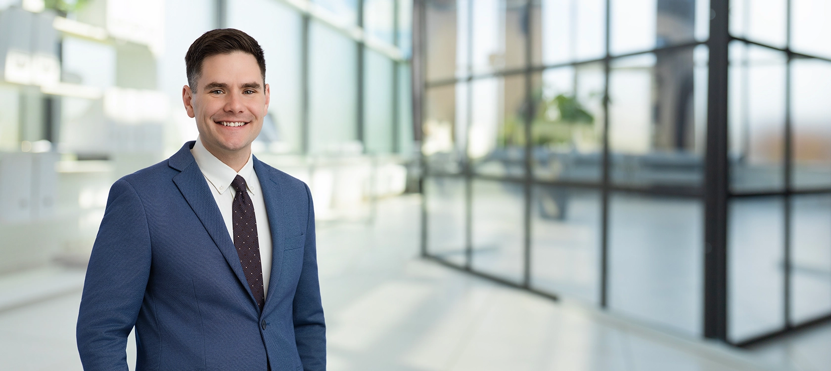 Professional portrait of James W. DeCleene