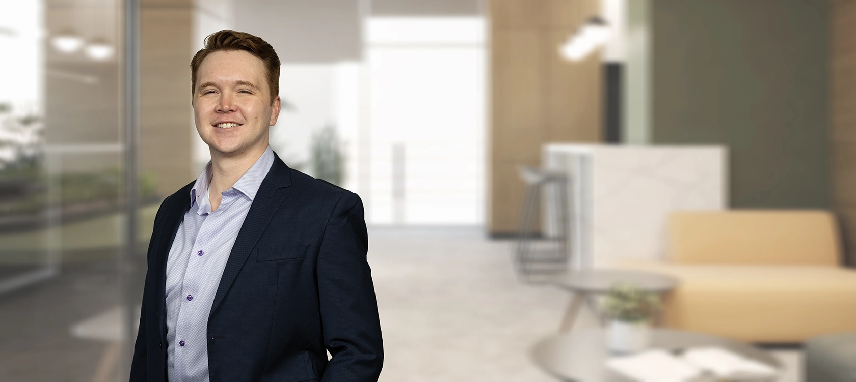 Professional portrait of Kieran L. Falkstrom