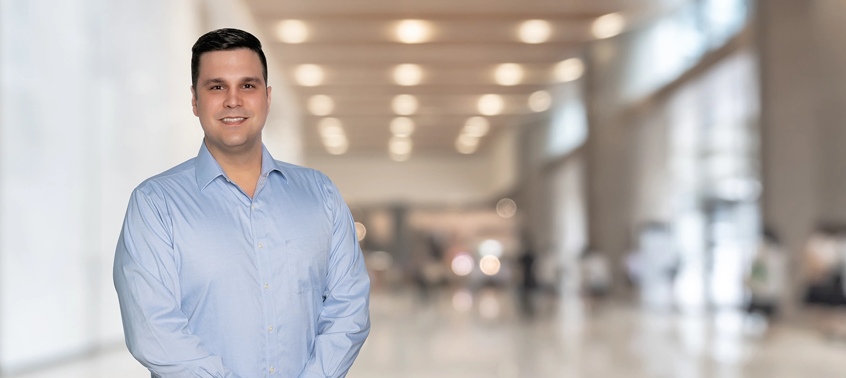 Professional portrait of Garrett M. Hausman