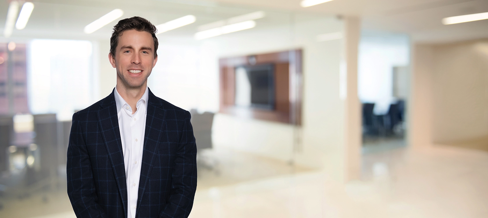 Professional portrait of Evan Lonergan