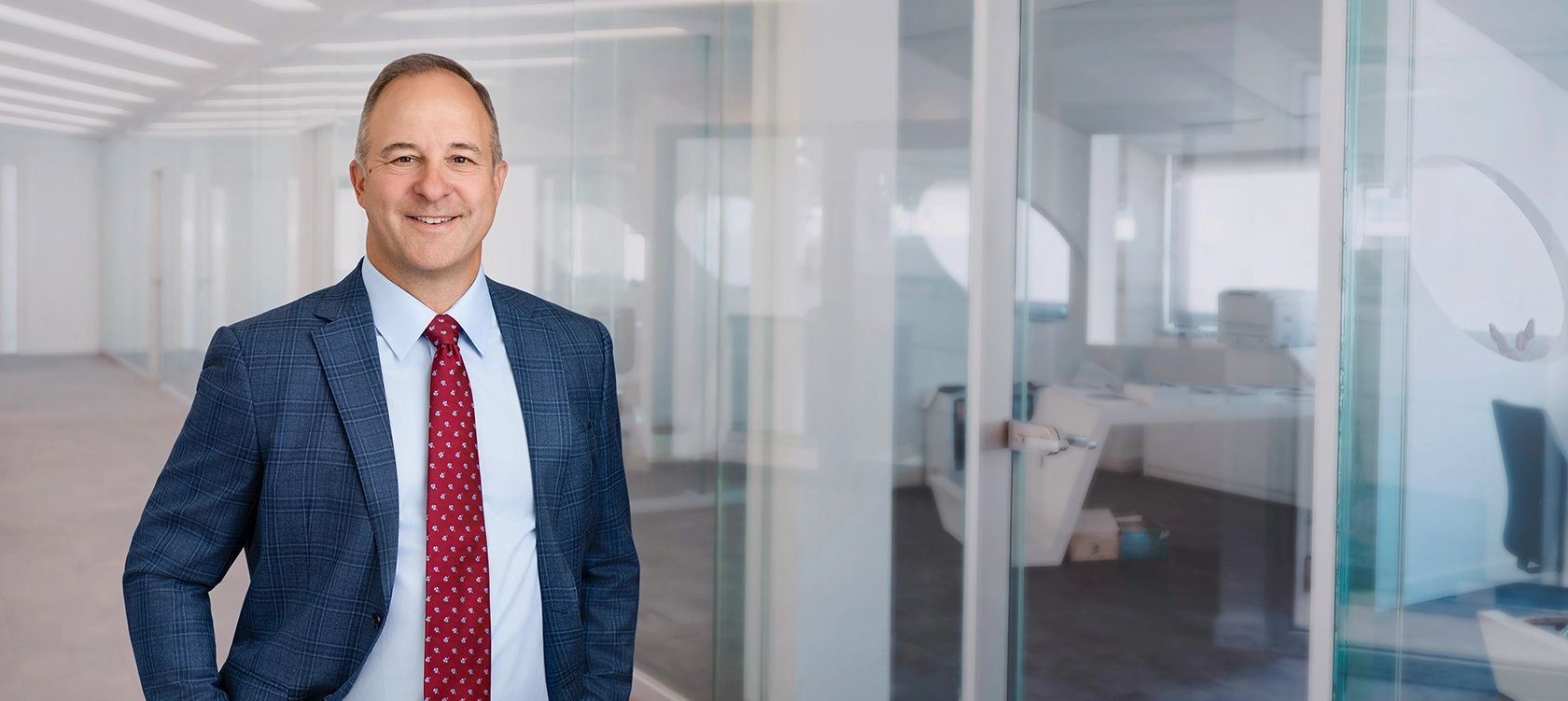 Professional portrait of John C. Scheller