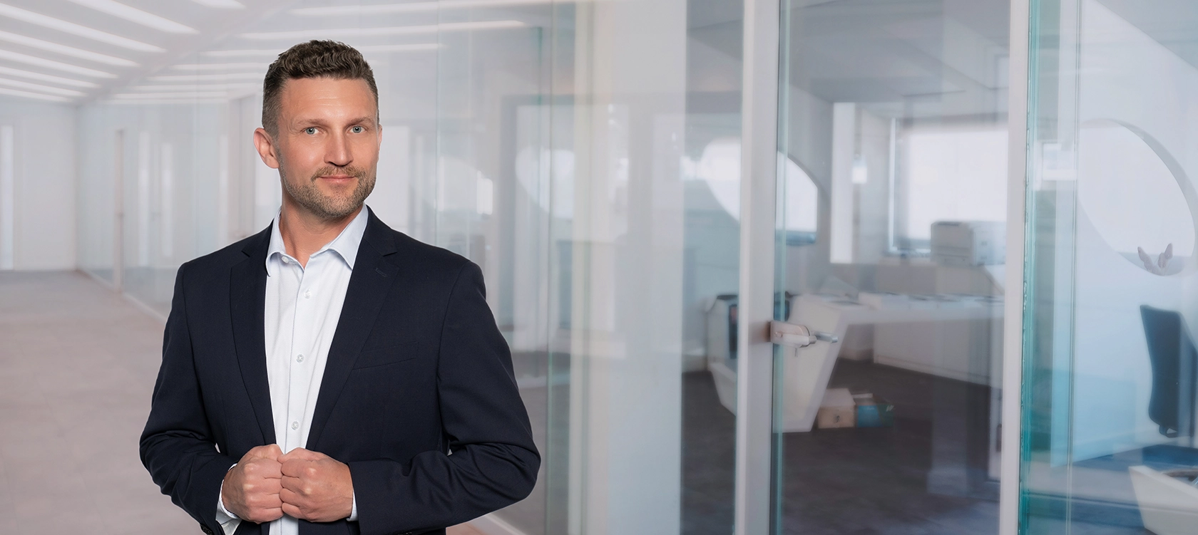 Professional portrait of Patrick M. Stura