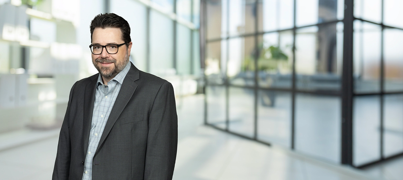 Professional portrait of Benjamin Woodruff