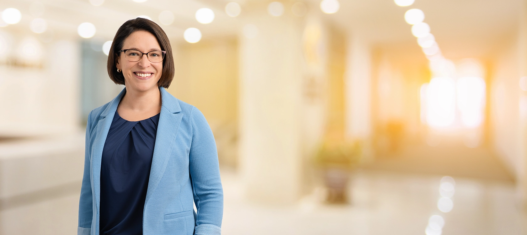 Professional portrait of Carrie Ziegler Thomas