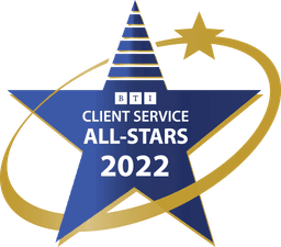Badge BTI Client Service All-Star
