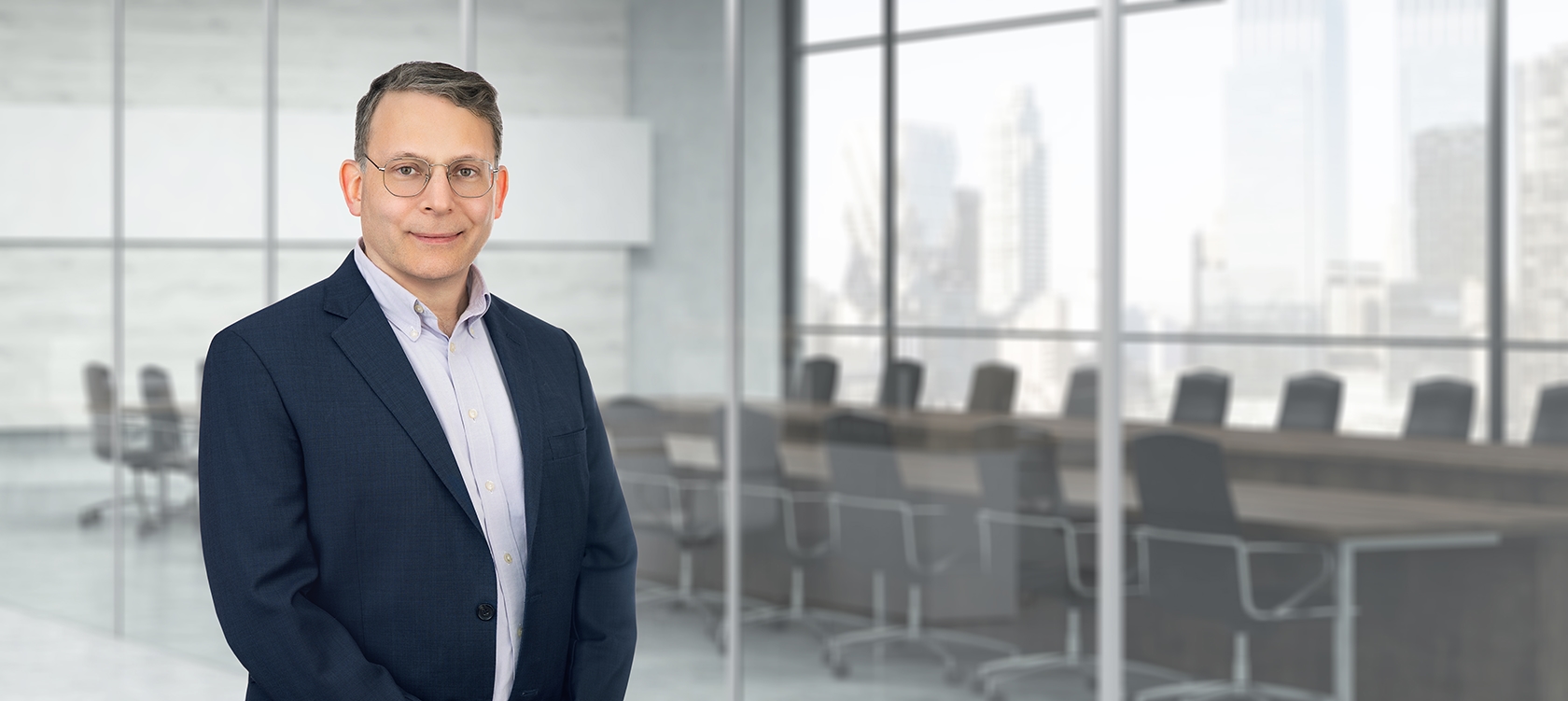 Professional portrait of Barry E. Negrin