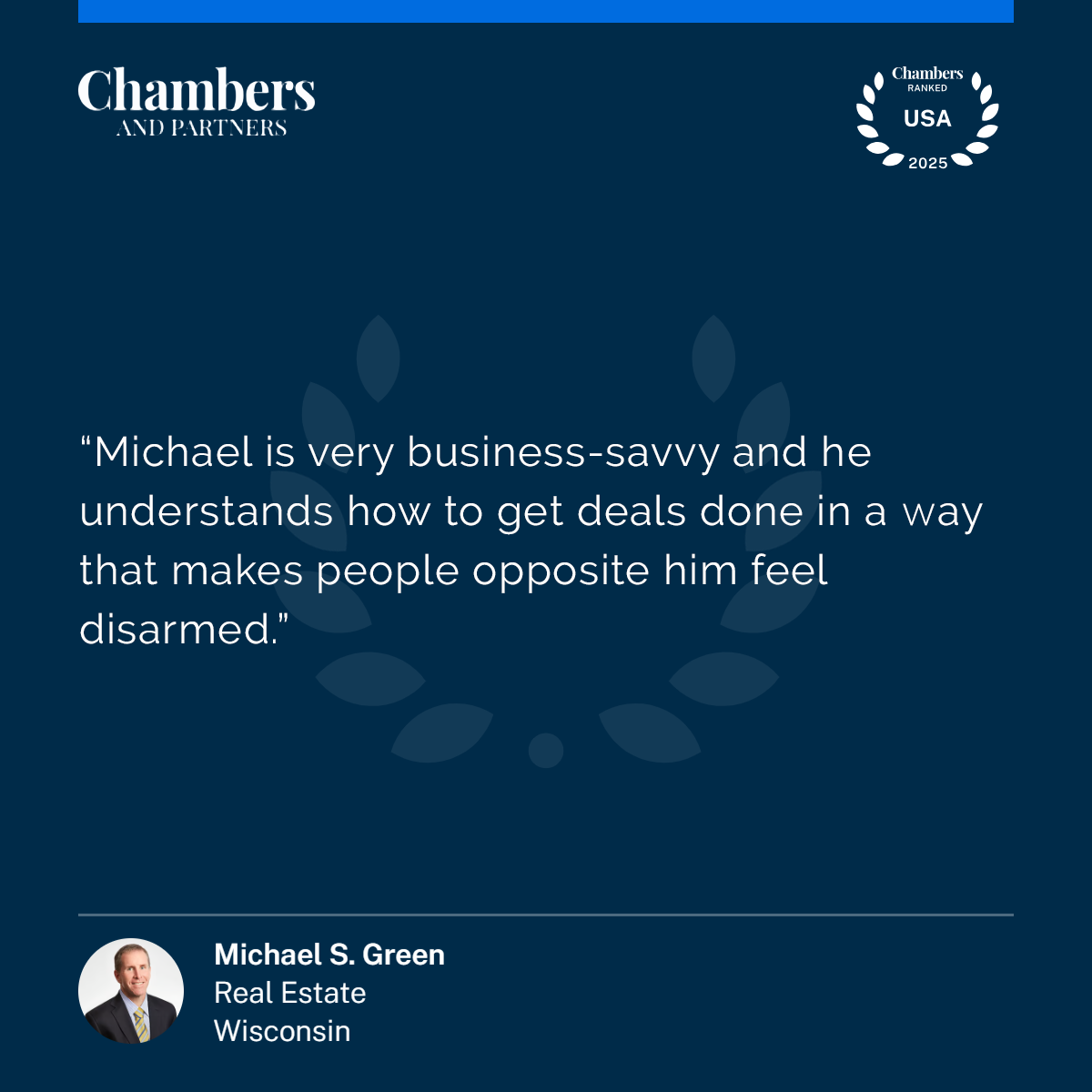 Mike Green Chambers Quote 2025